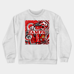 Tampa Collage Crewneck Sweatshirt